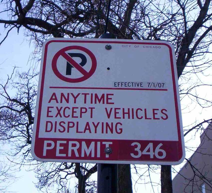 Chicago Parking Permit